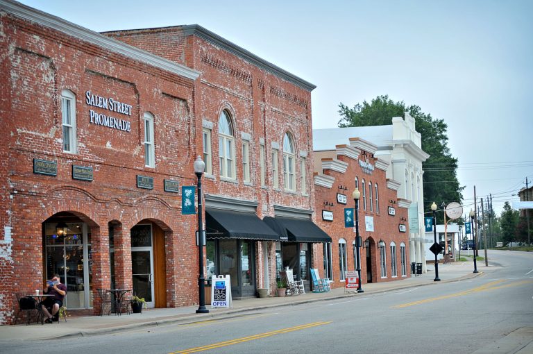 Downtown Apex historic buildings