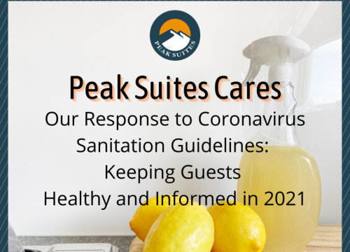 Peak Suites Furnished Apartments approach to Guidelines for Coronavirus