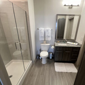 furnished apartment north carolina bathroom